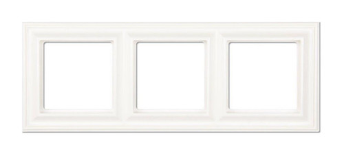 Рамка 3 поста, серия EPD, цвет белый