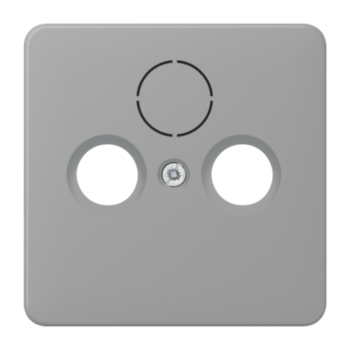 Накладка на розетку телевизионную JUNG CD 500, серый