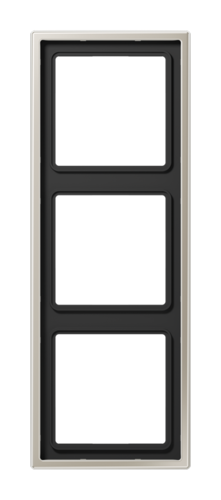 Рамка 3 поста JUNG LS METAL, стальной