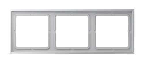 Рамка 3 поста JUNG LS ZERO, алюминий