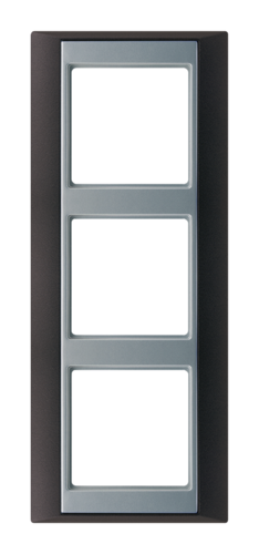 Рамка 3 поста JUNG A PLUS, антрацит