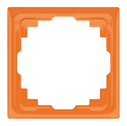 Рамка 1 пост JUNG CD 500, оранжевый
