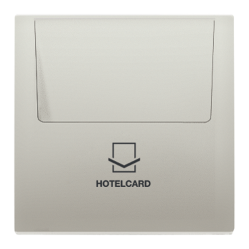 Накладка на карточный выключатель JUNG LS METAL, стальной