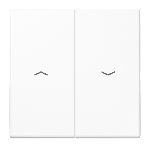 Клавиша для жалюзийного выключателя JUNG LS 990, белый