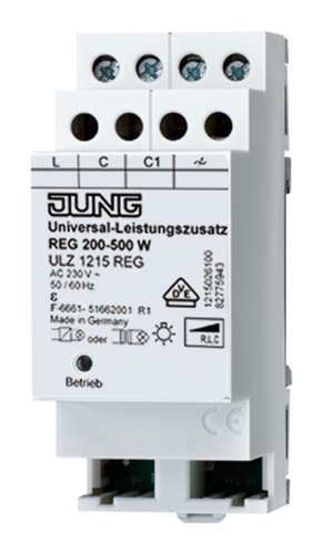 Jung Усилитель универсальный REG каскадируемый 200– 500В/ВА, 2TE