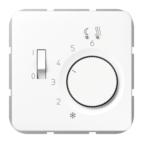 JUNG CD 500/CD plus Белый Регулятор теплого пола, 10(4)А