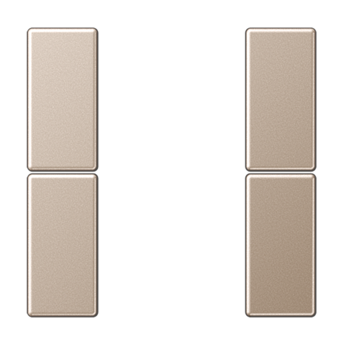 JUNG Шампань Комплект накладок 2гр