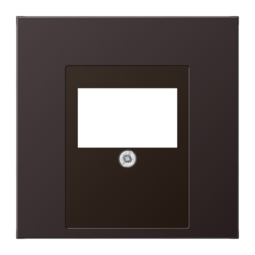 Накладка на аудиорозетку JUNG LS METAL, антрацит