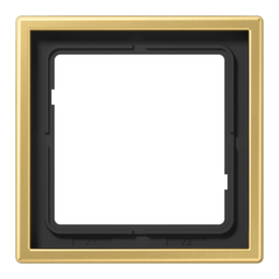 Рамка 1 пост JUNG LS METAL, латунь