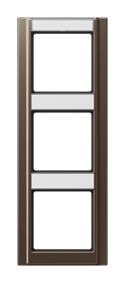 Рамка 3 поста JUNG A 500, мокко