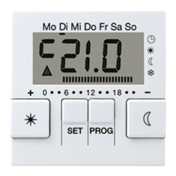 Накладка на термостат JUNG А-СЕРИЯ, белый