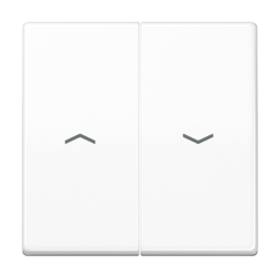 Клавиша для жалюзийного выключателя JUNG AS 500, белый