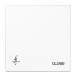 JUNG KNX Белый Регулятор с шинным сопряжением без ручки для установки температуры