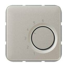 Терморегулятор Jung, механический, платина, TRCD236PT