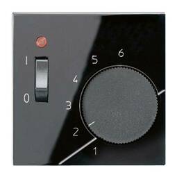 Накладка на терморегулятор Jung А-СЕРИЯ, черный, ATR231PLSW