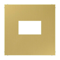 Накладка на USB-розетку Jung LS METAL, скрытый монтаж, латунь, ME1969USBC